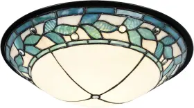 Dale Tiffany 020258140617 Th15477led Dome Led Flush Mount Bronze
