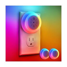 Dawnrise Nl607b Night Lights Plug Into Wall Dusk To Dawn Sensor 2 Pack 12-... Fast Ship