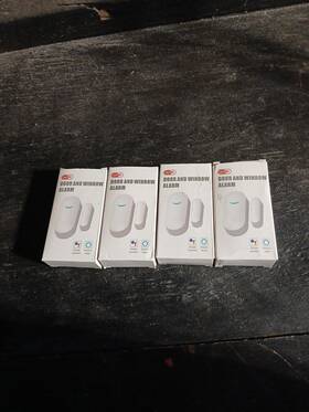 Dazone 880768628155 Smart Wi-fi Home Window Door Security Alarm Sensor System Alexa Google Tuya App