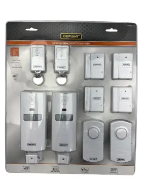 1004 Defiant 023063812687 Wireless Home Protection Alarm System 353 430 New 1004 Defiant 023063812687 Wireless Home Protection Alarm System 353 430 New