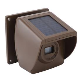 Denash Denashb3zmdpt1a0 Driveway Alarm Solar Powered Long Range Infrared Motion Detector For Outdoor