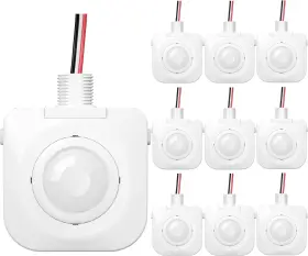 Dependable Direct 445036355336 10-pack Ceiling Occupancy Motion Sensor Passive Infrared Technolo