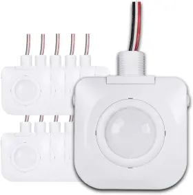 Dependable Direct 445057517553 10-pack Ceiling Occupancy Motion Sensor Passive Infrared Technology High Bay F