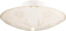 501619 Design House Traditional 2-light Indoor Semi-flush Ceiling Mount White