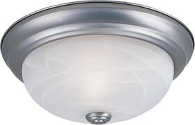 Designers Fountain 1257s-pw-al 2-light Flush Mount Ceiling Light 11 Inch In Pewter