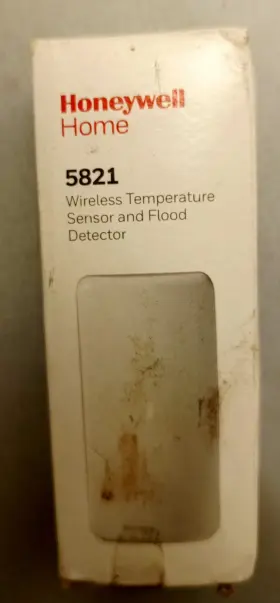 5821 Detecto 781410739086 Honeywell Home Wireless Temperature Sensor And Flood Detector