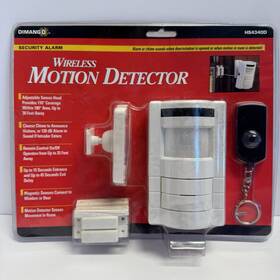Dimango Hs4340d Security Alarm Wireless Motion Detector New Unopened