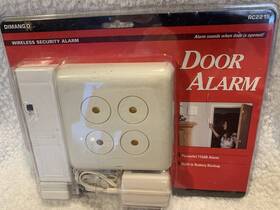 Dimango Rc2215 Wireless Security Door Alarm With Built In Battery Backup