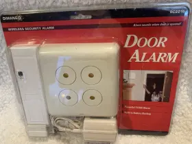 Rc2215 Dimango Wireless Security Door Alarm With Built In Battery Backup Rc2215 Dimango Wireless Security Door Alarm With Built In Battery Backup