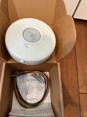 Wvrxdd2-pr-n Diversa Ceiling Mount Occupancy/ Vacancy Sensor