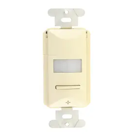 Wvssiu2-p-vi Diversa Vacancy Sensor Wall Switch Pir 2-pole Pc 120/277v Ivory