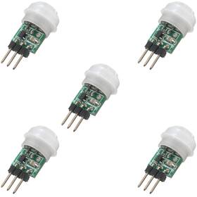 Diyables Diy-motion-sensor-small-5 Mini Pyroelectric Pir Motion Sensor Module Human Detector Arduino Raspberry Pi