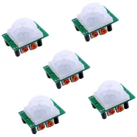 Hc-sr501 Diymall 717520589952 5 Pack Pir Motion Ir Sensor Body Module Infrared For Arduino Hc-sr501 Diymall 717520589952 5 Pack Pir Motion Ir Sensor Body Module Infrared For Arduino