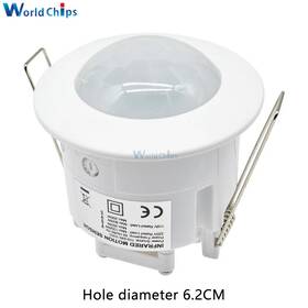 Diymore 711181449372 110v 220v Ceiling Pir Infrared Body Motion Sensor Detector Lamp Light Switch