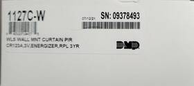 Dmp Dmp1127c 1127c-w Curtain Pir With Battery