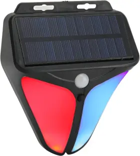 Dpofirsgvtno0ae19 Dpofirs 2023 Upgrade Solar Strobe Warning Lights With 129db Alarm And 4 Working