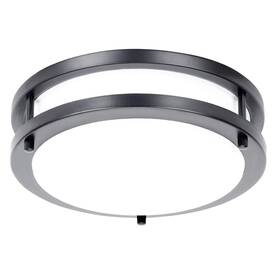 Drosbey 738630486849 48w Dimmable Led Ceiling Light Fixture Flush Mount Black-daylight