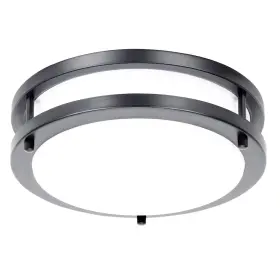 Drosbey 738630486849 48w Dimmable Led Ceiling Light Fixture Flush Mount Black-daylight