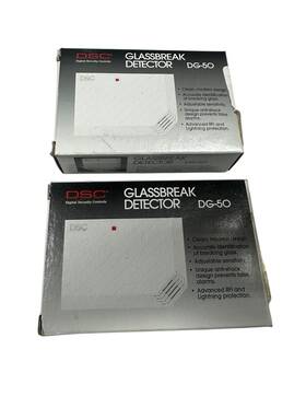 Dsc Dg-50a Glassbreak Detector Set Of 2 New Freeship