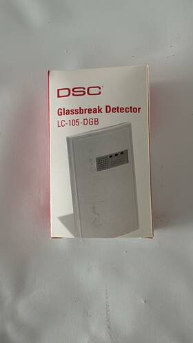 Dsc Lc-105-dgb Security Alarm Lc-105dgb Glass Break Detector Vibro New Genuine