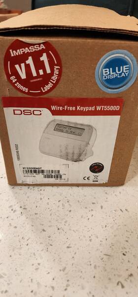 Dsc Wt5500d Wireless Keypad
