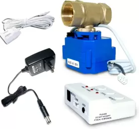 Esdswld02 E-sds Automatic Water Leak Shut Off Valve System For Pipes 3/4 Npt Flood Prevention Fo