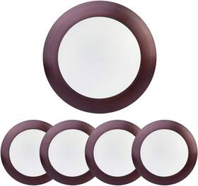 Ecoeler 712179211377 5/6 Inch Led Disk Light Dimmable Flush Mount 4 Pack 4000k Cool White