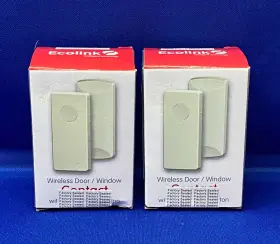 Wst-212 Ecolink Wireless Door/window Contact Sensors 2 With Local Bypass Button