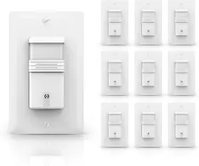 Electric Inc 313110646625 Motion Sensor Light Switch Occupancy And Vacancy Model Activated Wall Swit