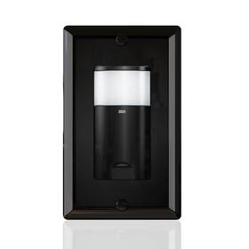 Electric Inc 445016135101 Black Motion Sensor Light Switch Pir Detection Wall With Adjustab