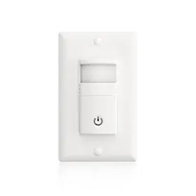 Ym2106-wh Electric Inc Motion Sensor Light Switch No Neutral Wire Pir Infrared Activated Wall