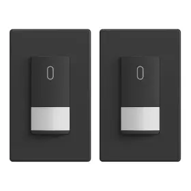 Elegrp 313111855866 Single-pole Occupancy Sensor Pir Infrared Motion Activated Wall Switch Matte B
