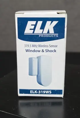 Elk-319ws Elk 319.5 Mhz Wireless Sensor White Window And Shock New Fast Ship Elk-319ws Elk 319.5 Mhz Wireless Sensor White Window And Shock New Fast Ship