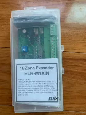 Elk-m1xin Elk 16 Zone Hardwired Expander - Eol Resistor Supervised M1 M1g Control
