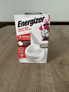 Energizer 805106870010 Connect Wi-fi Smart Motion Sensor White Wire Free / Plug In Msrp 35