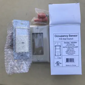 Vcos-1 Enerlites 883951412579 Lot Of 10 In Wall Pir Occupancy Sensor Beige New