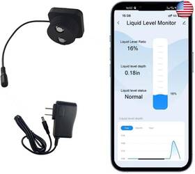 Epttech 735373418397 Smart Tlc2326 Tuya Liquid Level Monitor 118 Inches App Oil Water Outdoor Alarm