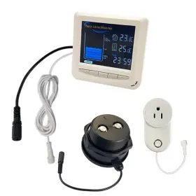 Tlc2103wl Epttech Tlc-2103 Smart 433mhz 100m Lcd Liquid Level Sensor Remote Ultrasonic C