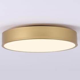 Erpymi 2372105 Modern Gold Flush Mount Ceiling Light 3-lights Round 15.8 Inch