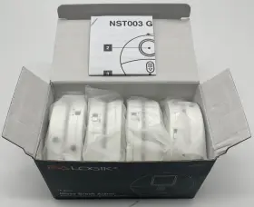 Nst003-8 Eva Logik Ultra-thin Window Alarm 120db Vibration Sensors 8 Pack
