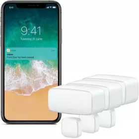 Eve 696591306302 Door And Window - Apple Homekit Smart Home Wireless Contact Sensor For Windows