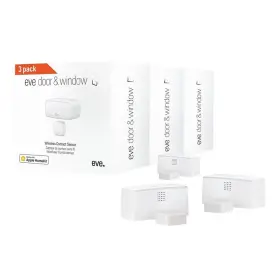 Eve 813180021105 Door And Window Matter 3 Pack Smart Contact Sensor For Doors Windows Eve 813180021105 Door And Window Matter 3 Pack Smart Contact Sensor For Doors Windows