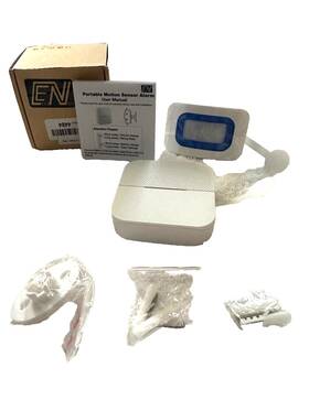 Evernary B6-pir-1t1 White Wireless Portable 1 Motion Sensor And Dc Pager - New