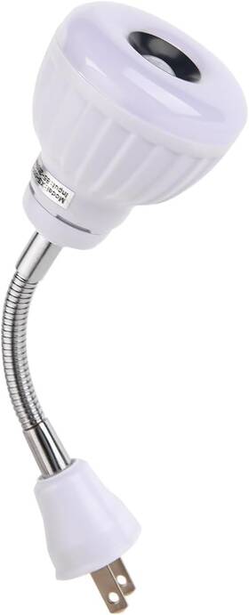 Eyesfon Xs-012c Plug In Motion Sensor Light Dusk To Dawn Night Ac Outlet Plug-in Wall