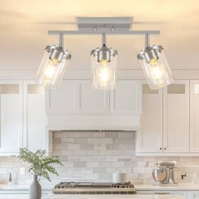 Fadimikoo Bngcl-3cgs 3-lights Kitchen Light Fixtures Ceiling Brushed Nickel