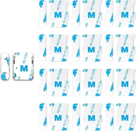 Fr-simp-24pcs-us Fanree Simplisafe Adhesive Replacement - 24 Pcs Pre-cut Strips For Entry Sensors And Magn