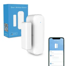 Farylink 313050618652 1-pack Smart Door And Window Sensor 2.4g Wifi Tuya/smart Life Cont