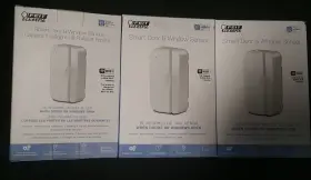 Feit Electric 017801722260 3 Pack - Battery Powered Wi-fi Smart Window Sensor New