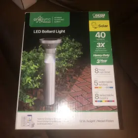 Feit Electric 017801725193 Bollrdsyncsolnk Onesync Led Bollard Light 40 Watts