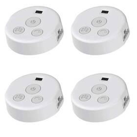 Feit Electric Ucl/wav/4 Under Cabinet White Hand Wave Motion Sensor Master Switch 4-pack